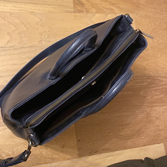 Matt & Nat work tote/briefcase - Navy - Picture 3 of 8